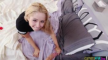 Cockloving Babe Blowing Hard Dick In Pov Closeup Homemade Riding