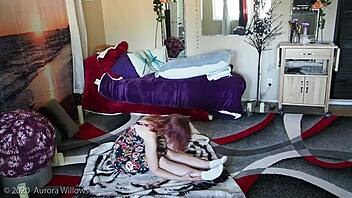 Redhead Mommy Teaches Stretching Lesson 92!