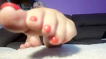 Sweaty feet after work, wanna see?