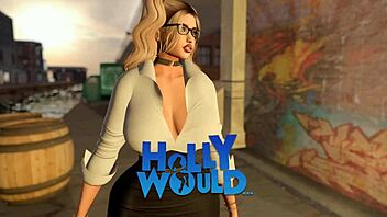 Blonde Slut Feels Intense Emotions in Biker Gangbang