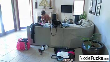 nicole and abigail lick each other's pussies