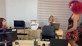 Amateur couple enjoys passionate sex with courier