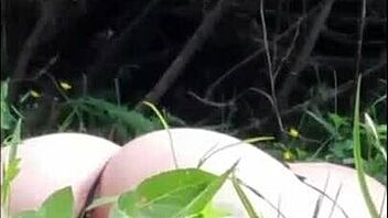 Compilation of oiled babes getting rough with fisting and orgasming outdoors