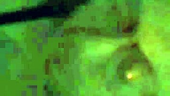 what is the wife of my friend doing while he's away, showing off her big assets?