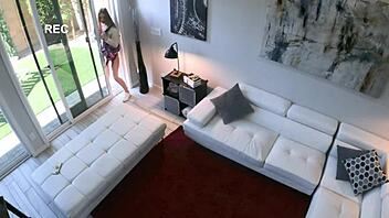 riding stepbros cock to silence him