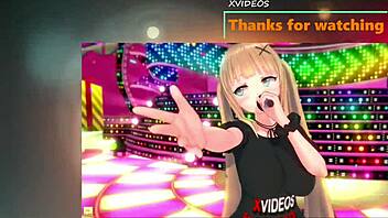 Experience the thrill of a Hentai game with voluptuous breasts and sensual 3D animation
