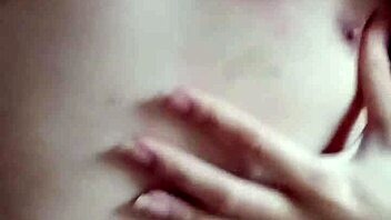 i'm a gay twink boy groping my chest all by myself, feeling so good