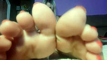 Sweaty feet after work, wanna see?