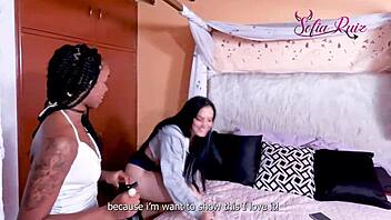 First bdsm with ebony friend