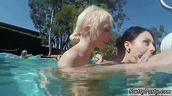 Ever tried anal at a summer pool party?