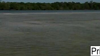 Barbie banks enjoys a hardcore threesome with cumshots!