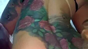 Married woman cheats with black lover in intimate encounter