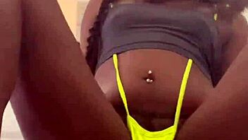 Nelly's twerking and striptease in slingshot thong
