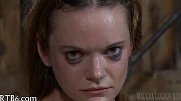 Hotty trapped inside a tight cage