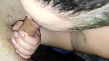 ex girlfriend gives blowjob and cumshot to friend