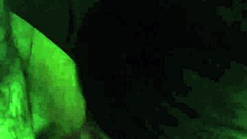 She's swallowing the cum from blowjob