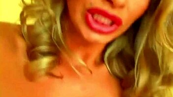 Blonde Babe Teases with Dildo Play