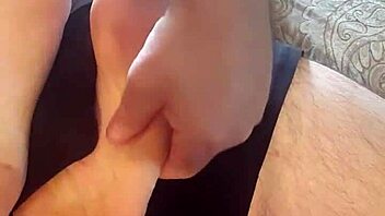 Foot Massage Turns Into Wild Footjob Cumshot!