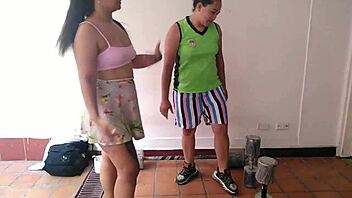 nothing like personalized classes to burn calories, right? damn, instructor, you screw so good!