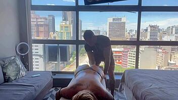 Sheer pleasure with blonde masseuse Jhonny Gab