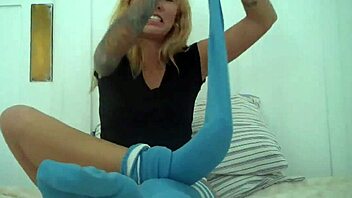 Experience the thrill of being dominated by my worn stockings