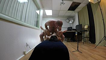 Veronica valentine's messy casting session