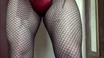 Bisexual crossdresser enjoys the taste of pee and wants to swallow some in a close-up homemade scene