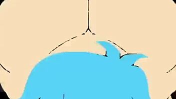 Sky gets monster cock in ass and tits 😈.