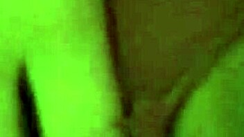 Ella teases herself while roomie games in studio