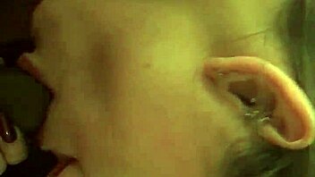 White Girl Feels Intense Pleasure Sucking