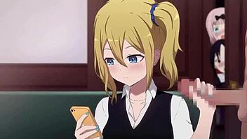 Anime'de Hayasaka Ai El İşaretiyle Okşuyor