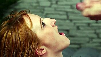 Randy Centerfold Swallows Sperm!