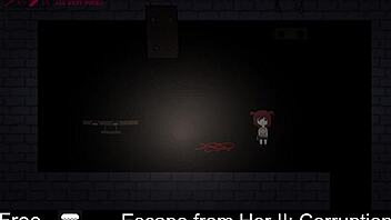 Escape from her ii corruption tickling bondage masturbation feet game