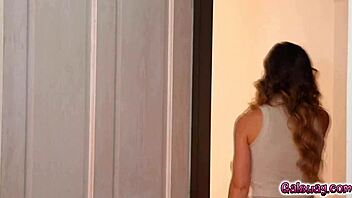 Cherie DeVille Stops Haley Reed's Masturbation With Fucking