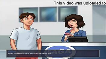 New anime dating game with big tits and sensual scenes