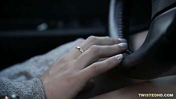 husband cheats with secretary Goldie Rush's big black cock.