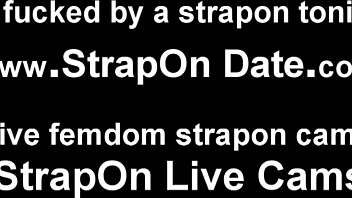 Get On Your Knees, Bisexual Guy, For My Strapon Femdom Fuck.