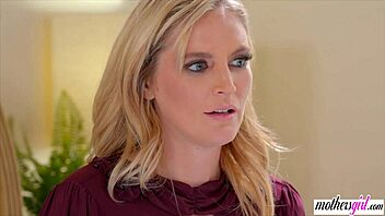 Stepmom uncovers stepdaughter's diary for lesbian play