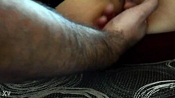 Preparing her nice ass for anal