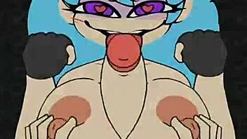 Sky gets monster cock in ass and tits 😈.