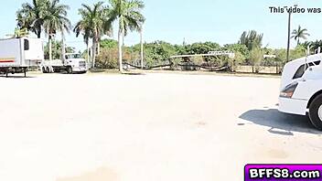 naughty teen cowgirls sucking and riding a monster cock deep throat 😈