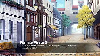 Pirate Booty and the Bukkake Buccaneer Part 03 blowjobs and bukkake on ass