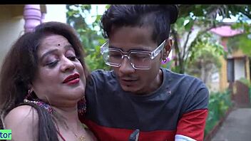 Stepson's Indian girlfriend has passionate sex with stepmom
