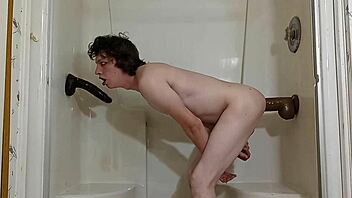 Watch Me Take Two Thick Black Dildos In My Fuck Holes!