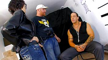 A Latino teenager receives a deepthroat from Diesel and has sex with him