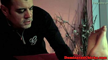 Restrained euro tormented and facialized