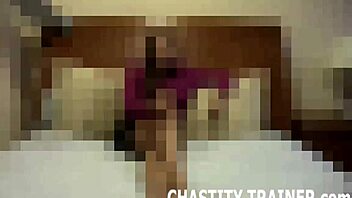 i'm going to punish your cock with bondage toys in the garage