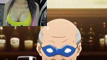 Elderly woman baked and sold for money in Hentai video