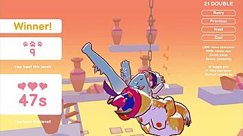 Odymos Hentai Ep 11: Girl Fucks With Double Dildo For Pussy And Anal Orgasm!