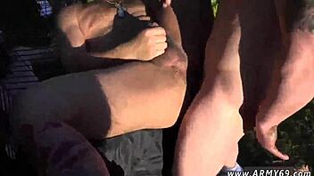 free twinks gay sex movie with recruits